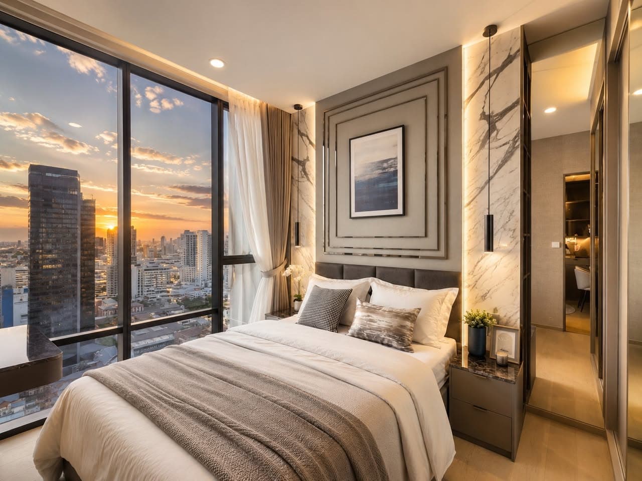 The Extro Phayathai - Rangnam · 22층 32.69㎡ King Power Rangnam 맞은편 풀옵션 1베드룸