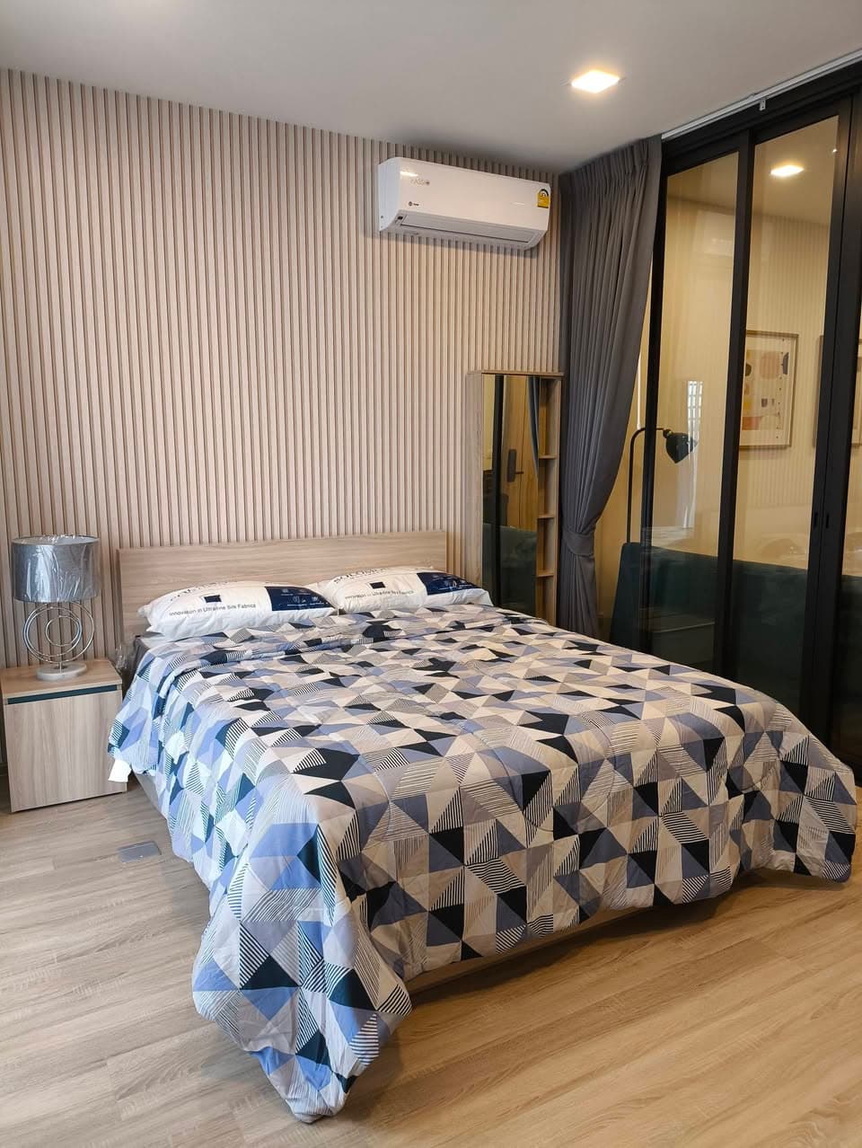 XT Phayathai · A동 23층 46.25㎡ 1베드룸·1욕실, 세탁기·온수기·냉장고·전자레인지·스마트TV 등 가구·가전 완비 - รูปที่ 1