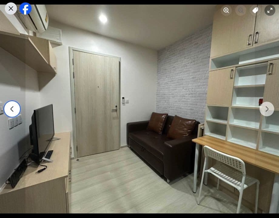 Life Asoke · Life Asoke one-bedroom, one-bathroom residence on floor 25, measuring 29 sqm, near MR... - รูปที่ 1