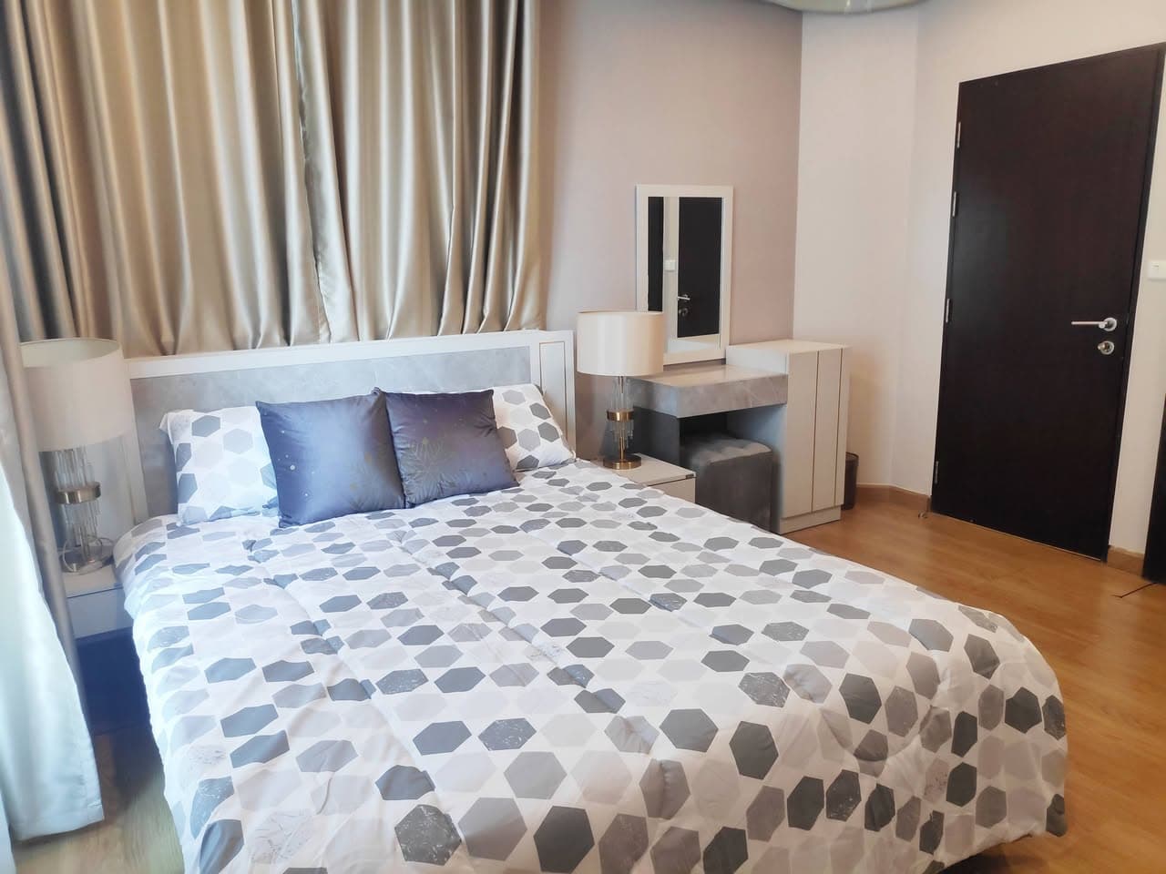 Condo Address Sukhumvit 42 · ระบุ Accept Agent ห้อง 1 ห้องนอน 1 ห้องน้ำ พร้อมอ่างอาบน้ำ ขนาด 46 ตร.ม. ชั้น 3 อาคาร... - รูปที่ 1